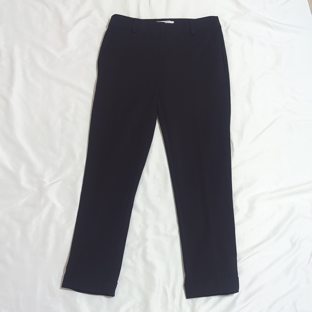 LOFT The Devin Slim Trouser, Color Black Size 2